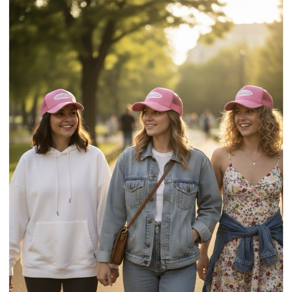 Ladies Poseur Pink Trucker Hat