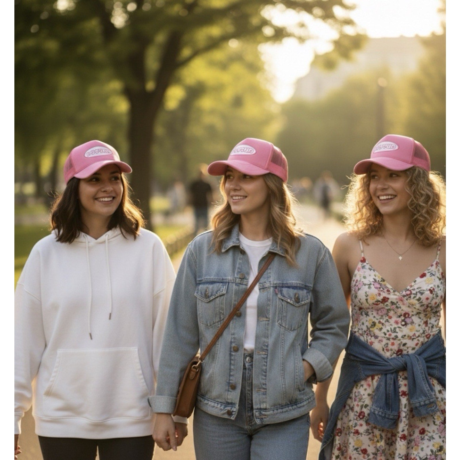 Ladies Poseur Pink Trucker Hat