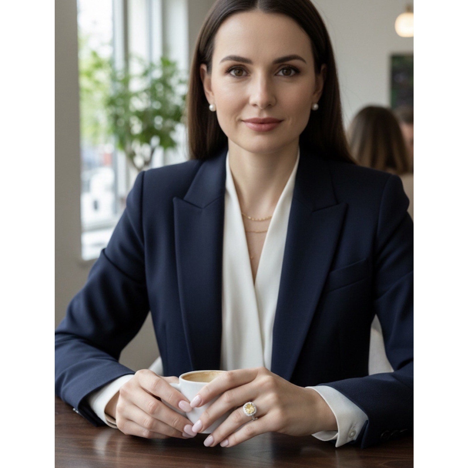 Elegant 1ct Yellow Moissanite Ring Brilliant Square Cut Adjustable 925 Silver