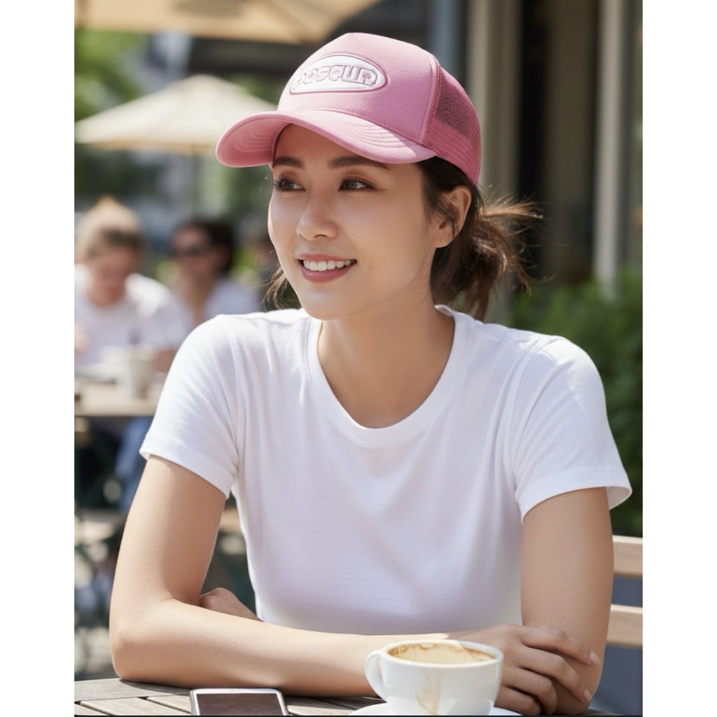 Ladies Poseur Pink Trucker Hat
