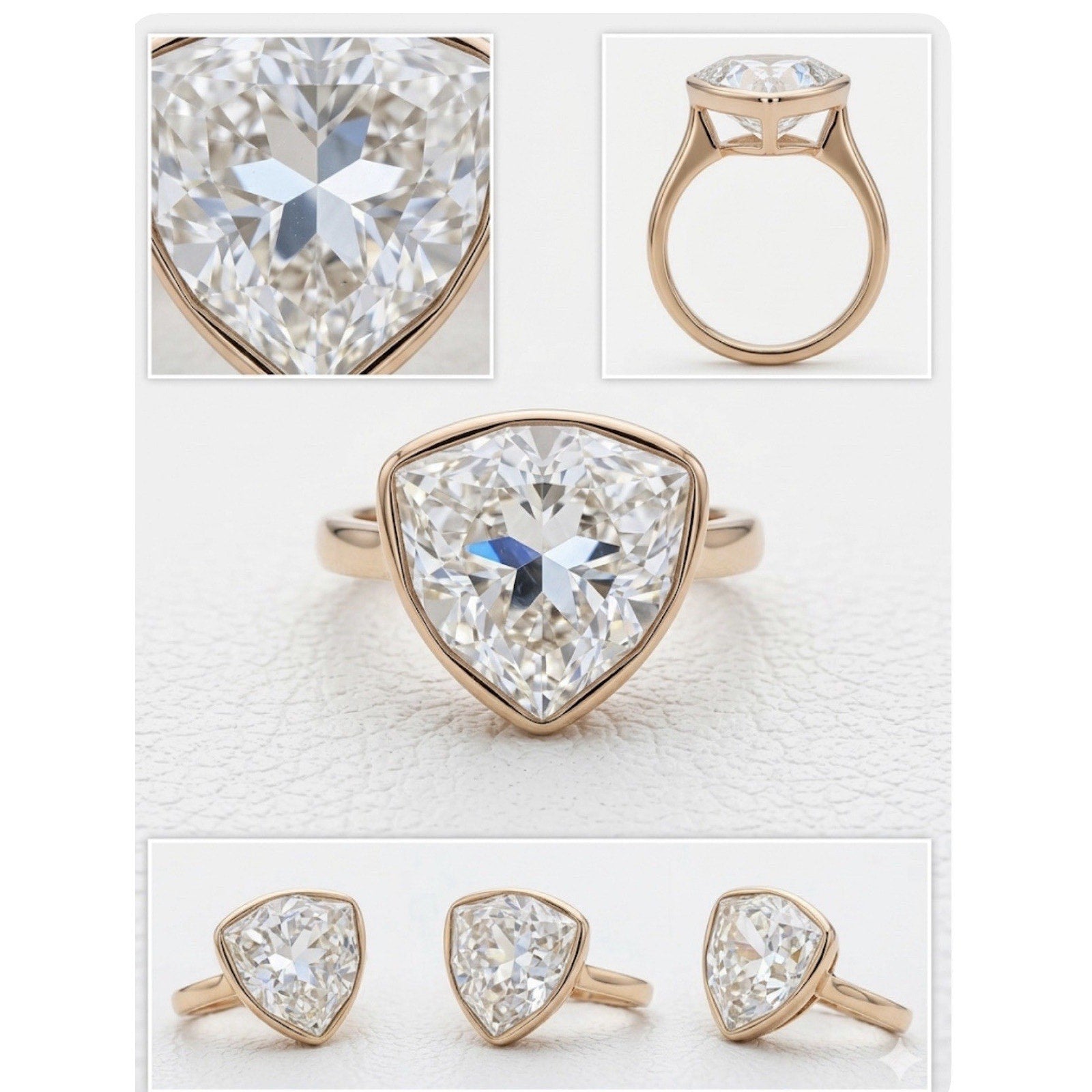 Women’s Swarovski Earrings and Ring Set Size 7.5